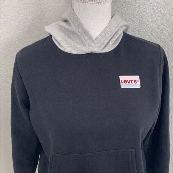 Levi’s Logo Waistband Pullover Hoodie Girls Size XL 13-15 Years - Picture 9 of 9